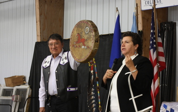 Ceremony for 40th anniversary of Sitting Bull College